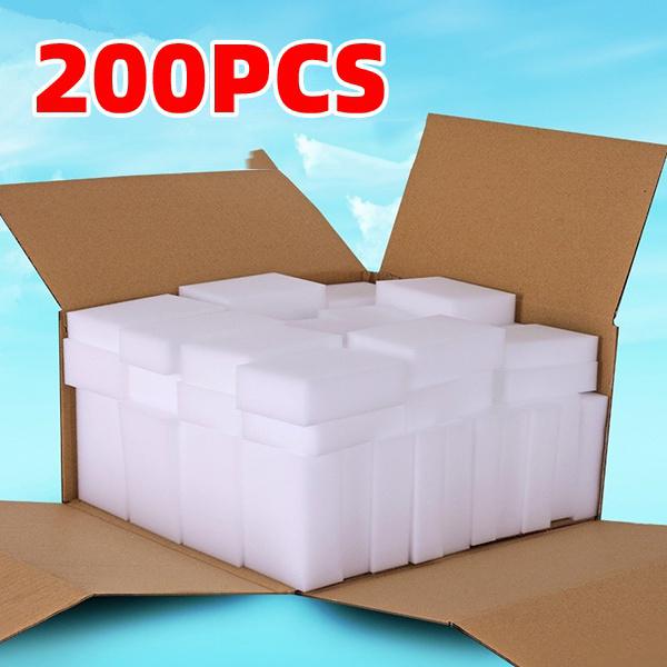 200 ks Kouzelná čisticí houbička multifunkční čisticí houbička nano houbička kouzelná utěrka drátěnka houbička na nádobí 10*6*1,5CM 200PCS(10*6*1.5CM) brown