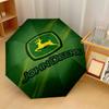 John deere Imprimir 8?Guarda-chuva Automático com Varetas Resistente ao Vento Leve Dobrável Para Viagens ao Ar Livre