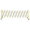 VEVOR Industrial Expandable Barricade, 3.94m Expandable Safety Barrier, Flaxible Mobile Barricade with Locking Casters