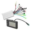 36V 48V 350W Electric Bike Brushless Motor Controller LCD Panel Kit Bike Motor Controller Conversion Set for Cyling