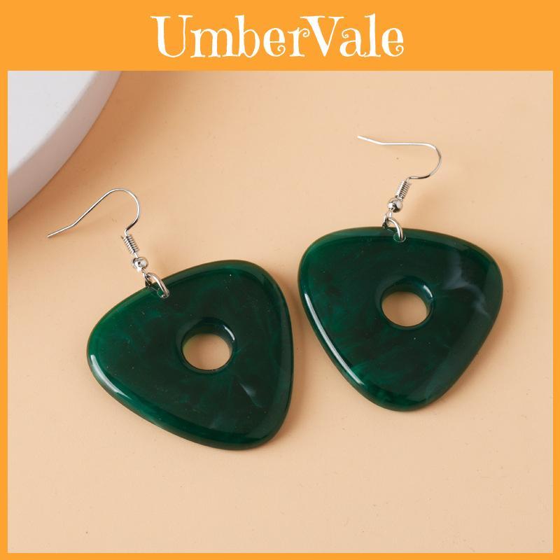 Coraline And The Secret Door Jewelry Set With Geometric Earrings And Jade Pendant For Women