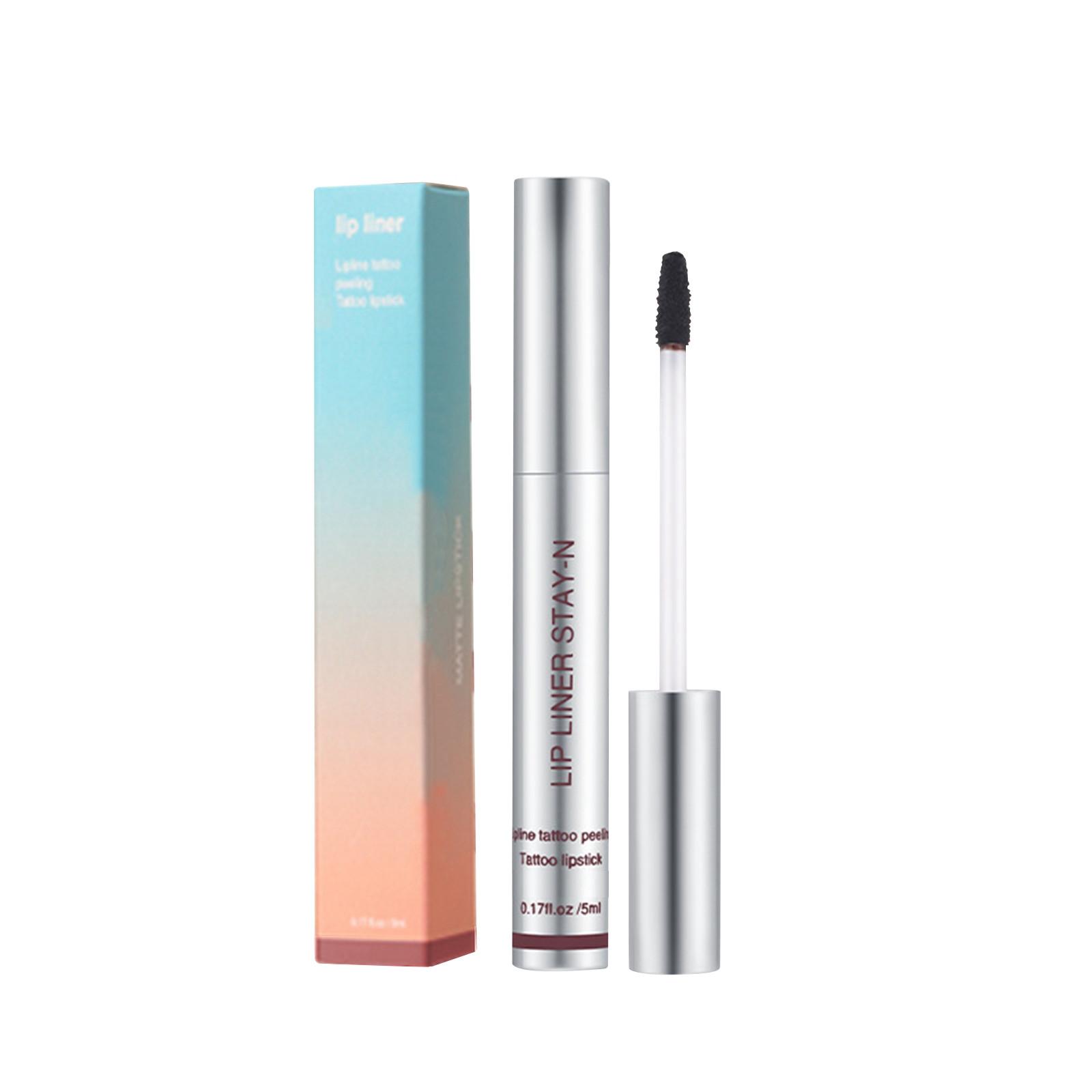 

Карандаш для губ, контур губ, подсветка губ, водостойкий карандаш для губ, кисточка для губ, 5 мл One Size