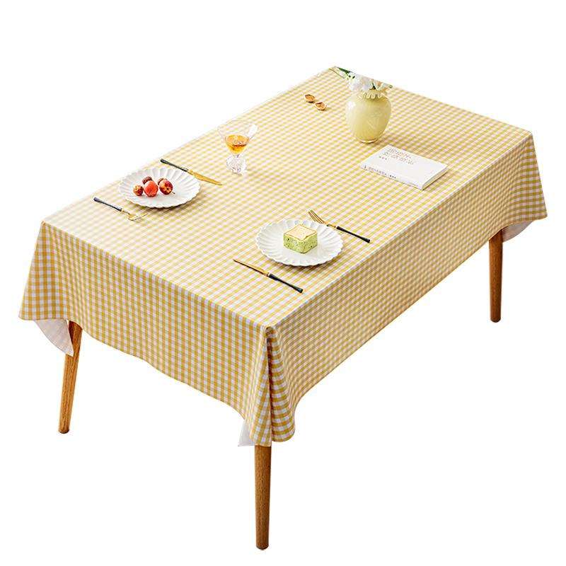 Waterproof, Oil-proof, Washable PVC Tablecloth, Decorative Tablecloth, Home Decoration Tablecloth