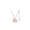 Korean Pony Necklace Women's Light Luxury Niche Design Collarbone Chain Love Pendant Jewelry Accessories Year of The Horse