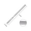 Four-Sided Stainless Steel Nail File Long Lasting Portable Manicure Tool for Polishing Shaping Nail Art DIY Travel Daily Use