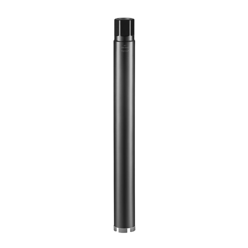Core Drill Bit, 2" Wet Diamond Core Drill Bits, 14" Drilling Depth Concrete Core Drill Bit with Saw Blade, 1-1/4"-7 Inner Thread, Laser Welding,