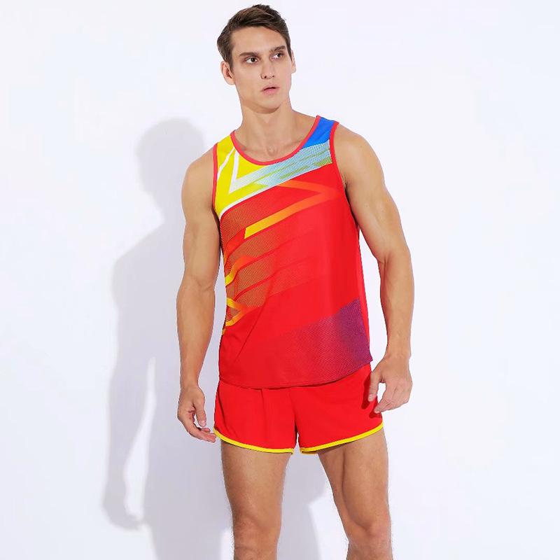 Unisex Sleeveless Summer Marathon Tracksuit for Running and Sports Competition