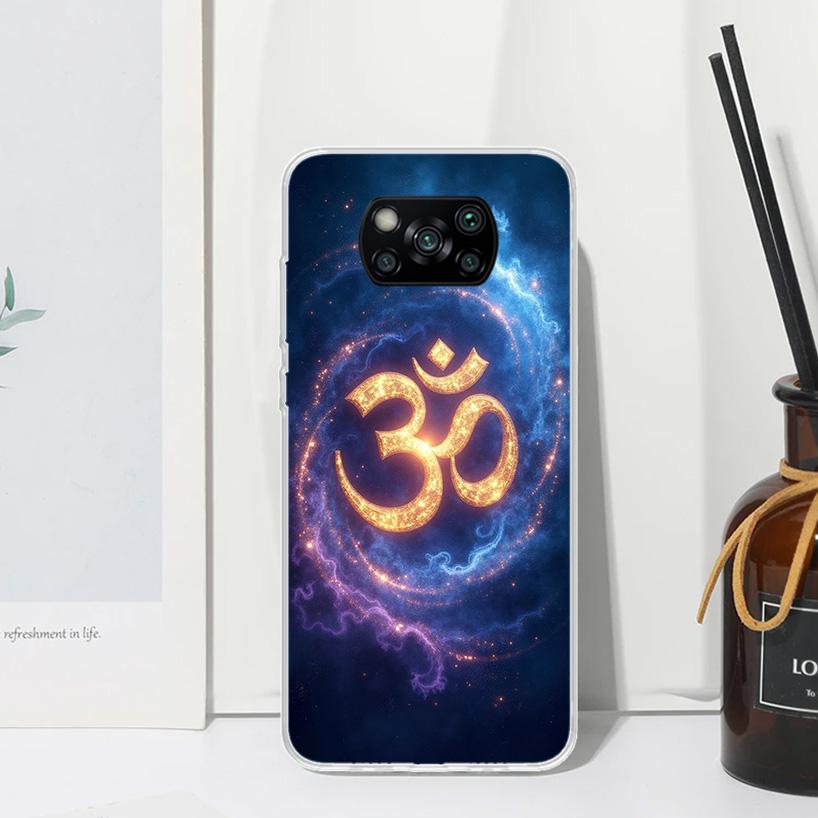 Mandala Chakra Insist Yoga Phone Case For Xiaomi Poco X7 X6 X5 M7 M8 Pro F7 Ultra Redmi 15C 15 13C 13 12C 12 10 10C 10A Art Fund