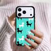 Cartoon Poodles Pattern Soft Phone Case For Apple iPhone 17 Air 16E 15 14 Plus 13 12 11 Pro Max Mini Funda Cover