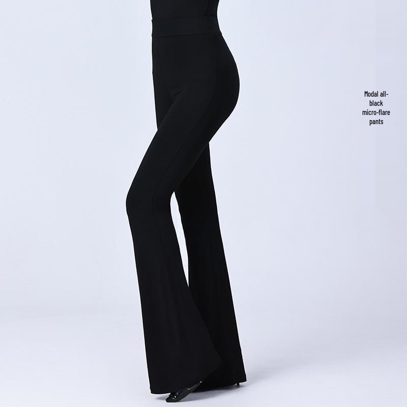 Women's Slim-fit Stand-up Collar Qipao Dance Practice Set