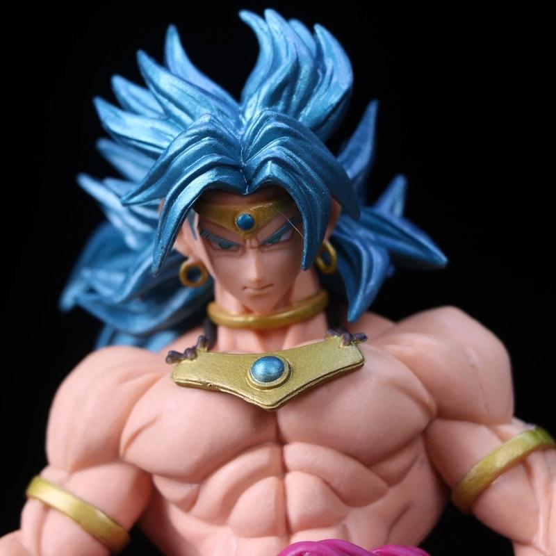 20cm Anime Dragon Ball Figurka Broli Figurka DBZ Super akční figurky Kolekce PVC Modely Hračky Pro dětské fanoušky Vánoční dárky