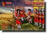 Mars Figures 1/72 Scale Plastic Model Kit ORM72035: Northern War German Saxon Infantry Vs. Sweden, 17th Century, 14 Poses, 56 Figures