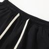 Übergröße 4XL-11XL Sommer Oversize Schwarze Shorts Herrenbekleidung Elastischer Bund Freizeithorts