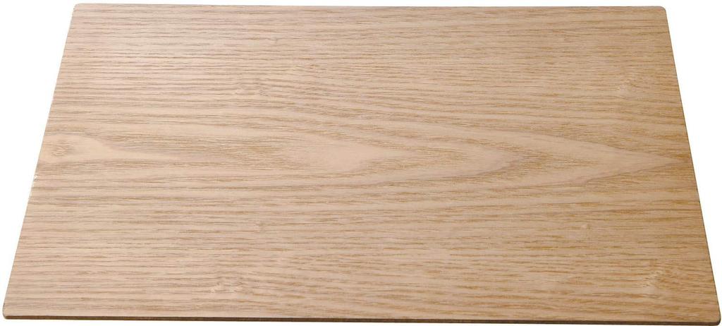 Ase Shinzo Shoten Long Actual 39 x 29 x cm 13.0 Placemat, Ash, R37-07, Size 0.6