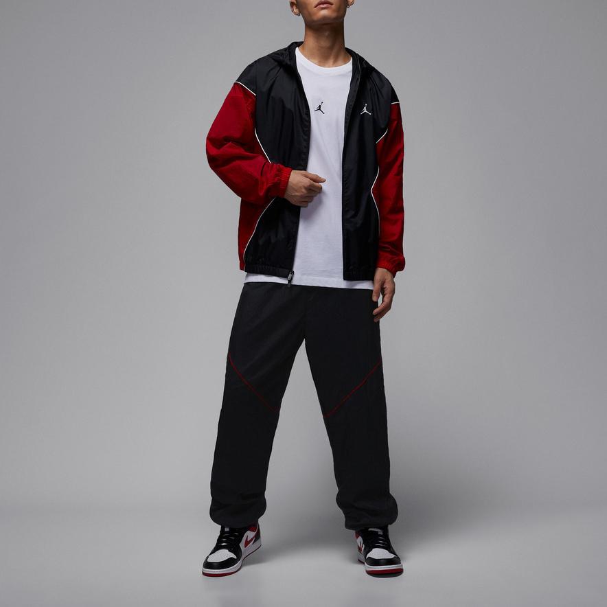 Jordan Color Block Simple Comfortable Hooded Long Sleeve Jacket Men Jackets HF9334013