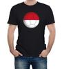Mens Indonesia Football Supporter T-Shirt World Cup Euros Copa America Country