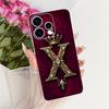 Clear Case For Oppo Reno15 5G Cover Luxury A-Z Letters Fashion Boys Girls Cool Crown Soft Casing For Oppo Reno15 CPH2825