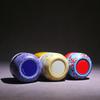 Mini Exquisite Prints Tea Tin Double Cover Tea Storage Container Portable Chinese Style Tea Can Universal Home Kandy Spices Can