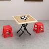 1:12 Scale Miniature Dollhouse Chinese Chess/Go/Reversi Board Game Set Lifelike Tabletop Strategy Game Accessories Present