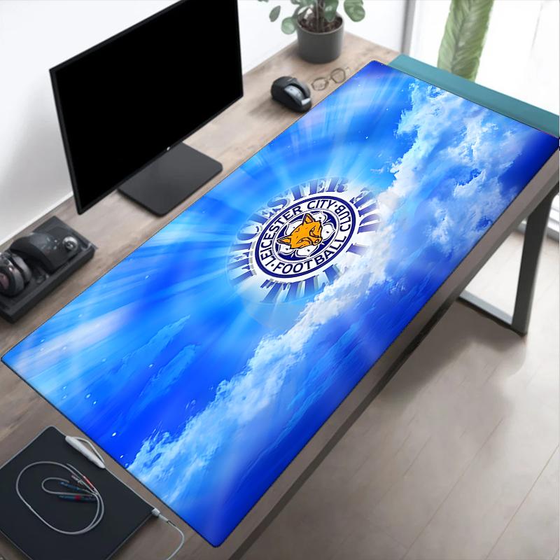 Leicester Football Club Crest Mouse pad, Gaming Mouse Pad, keyboard pad, Desk Decor for computer notebook Fan Gift Birthday Gift