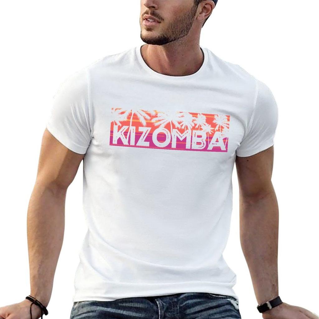 kizomba sunrise T-Shirt cotton t shirts high quality t shirts for man pack white man t shirt cotton high quality T-Shirt