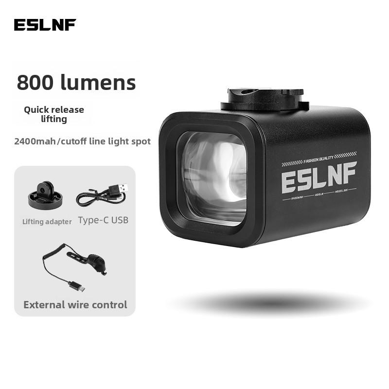 

Bike Front Light Horn with Remote 800LM MTB Bicycle Headlight Rechargeable Waterproof Alloy Flashlight Cycling Lamp Highlight чёрный