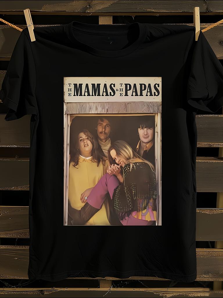 The Mamas The Papas Vintage Tshirt Vintage Band Graphic T...