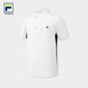 FILA Men's Knitted Short-Sleeve Polo Shirt