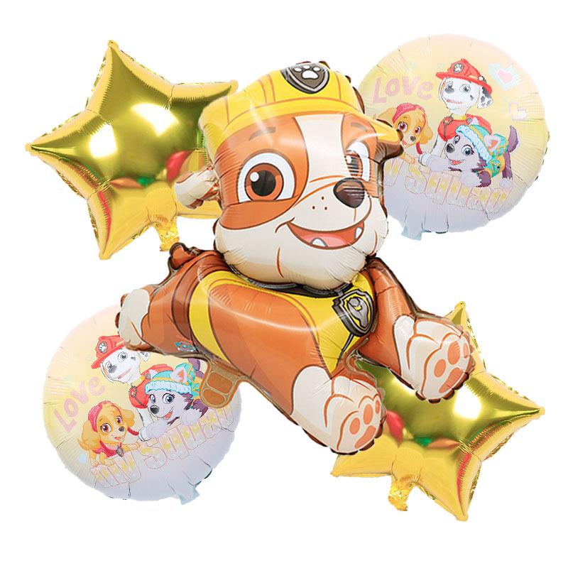 PAW Patrol Birthday Party Decoration New Version Balloon Set Disposable Tableware Kid Event Supplies Banner Backdrop Gift