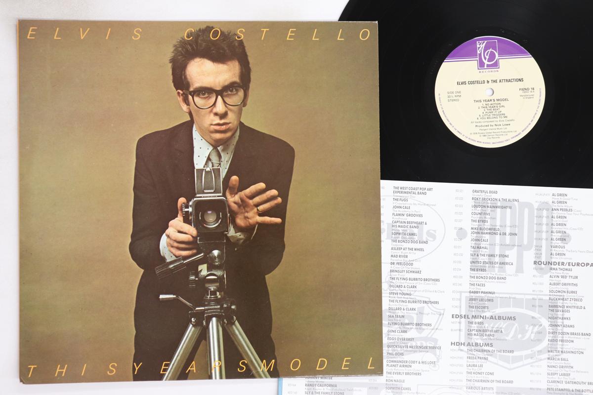 

LP Record ELVIS COSTELLO - This Year s Model FIEND18 IMP 1984 UK Rock Used