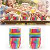 Paper Colorful Cupcake Liners Greaseproof Greaseproof Baking Cups Birthday Wedding Party