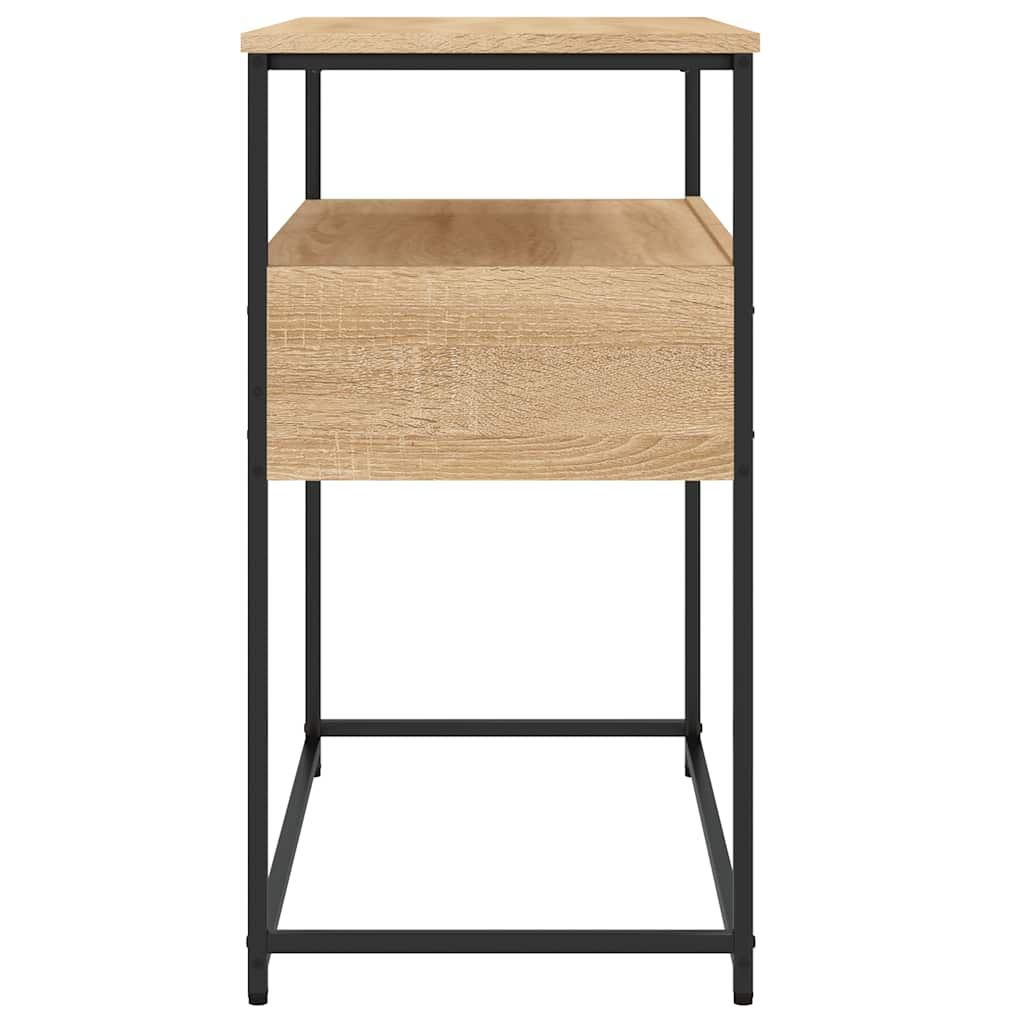 Console Table Sonoma Oak 75 x 40 x 75 cm Particle Board