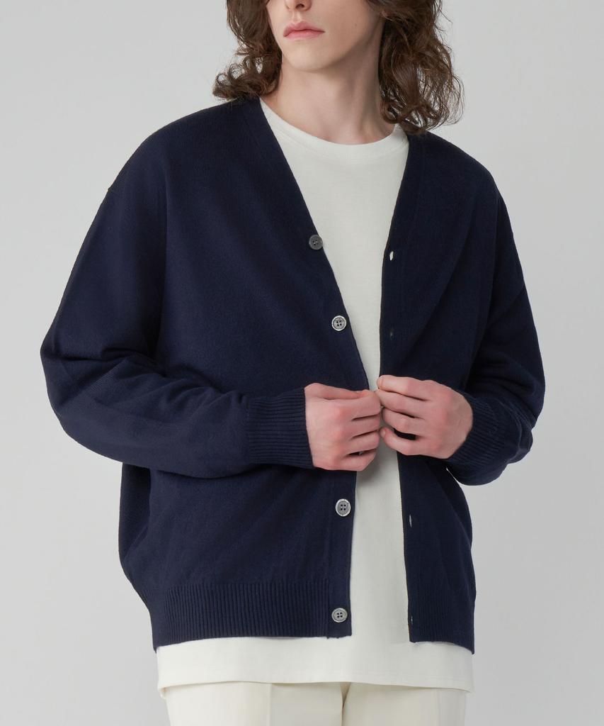 Untapped Studio [2Pack] Daily Semi-Oversized Basic Knit Cardigan 3 Colors