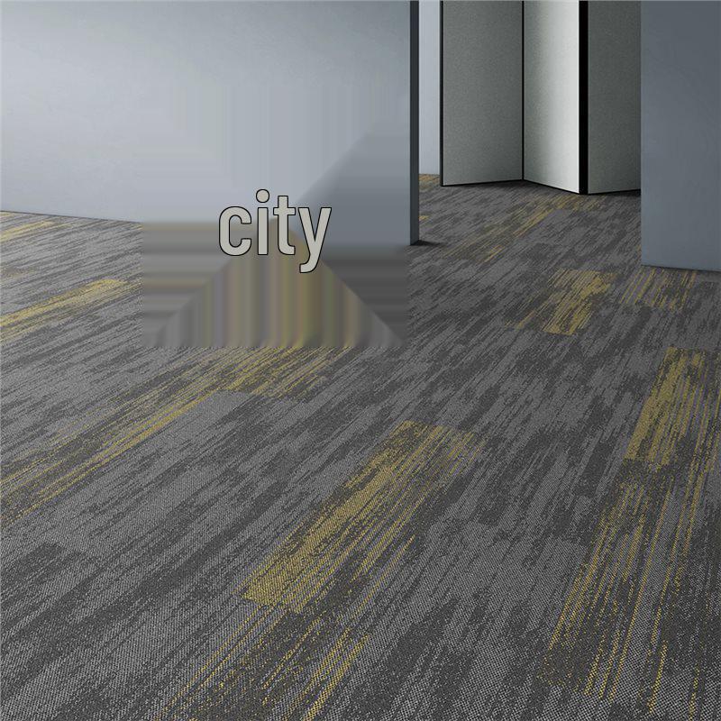 Thickened Commercial Office Carpet Tiles for Large Area Flooring
