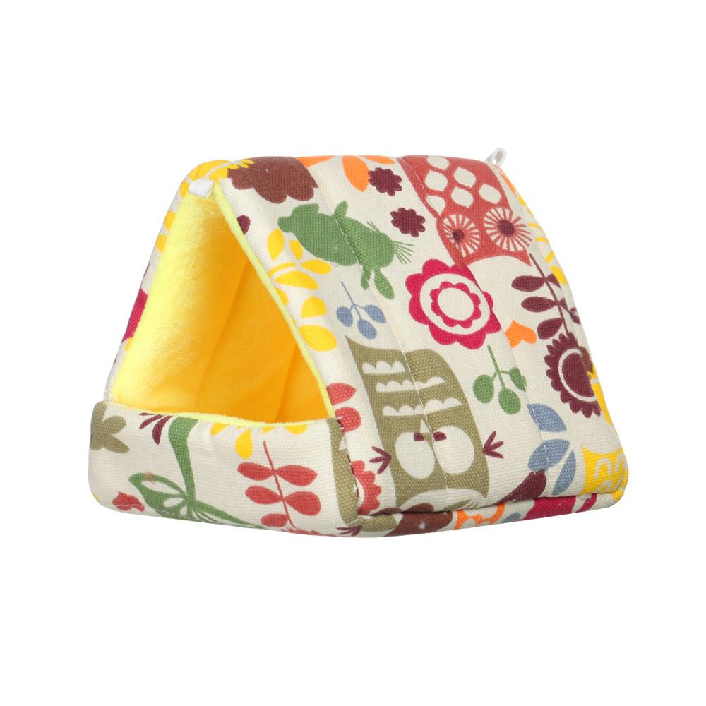 1 Pcs Hamster House Guinea Pig Nest Small Animal Sleeping Bed Winter Warm Cotton Mat Soft Accessories For Rodent/Guinea Pig/Rat