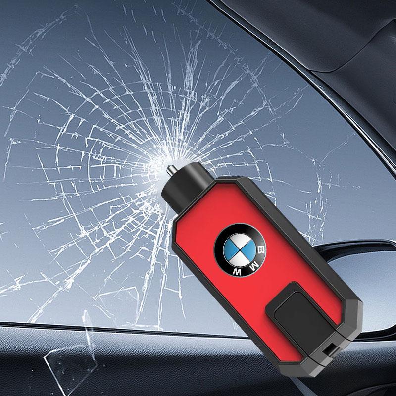 3 In1 Car Safety Hammer Emergency Glass Breaker High Hardness For BMW M E34 E36 E60 E90 E46 E39 E70 F10 F20 F30 X5 X6 X1 M3 M5 M6 E71 F01 F02 F87