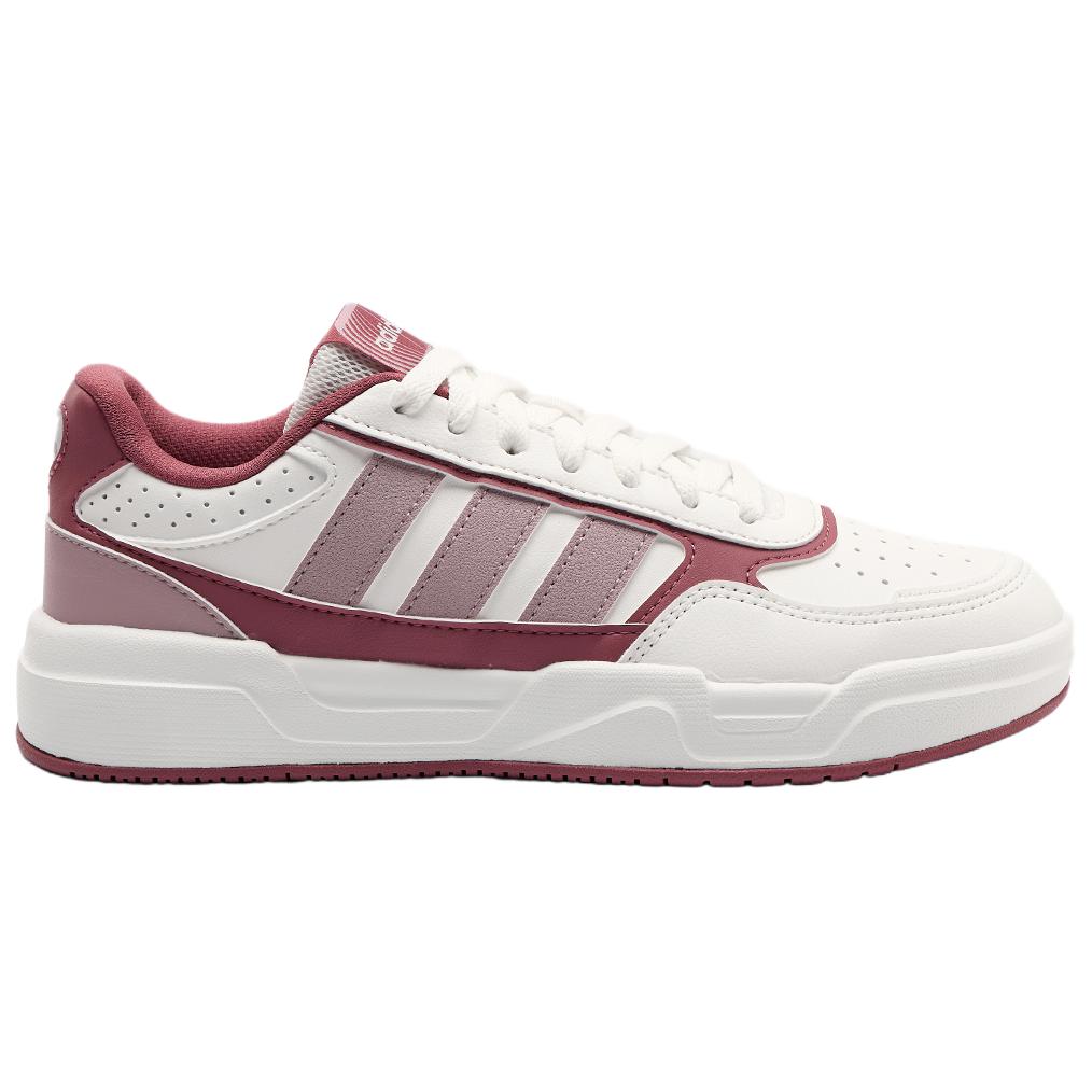 adidas Scarpe da Skateboard Lite Baller 1.5 Donna Bianco Rosa Lampone LA6485