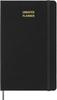 Moleskine 12-Month Undated Weekly Diary, Large Size (13cm x 21cm), Black Hardcover, DHUNDB12WN301