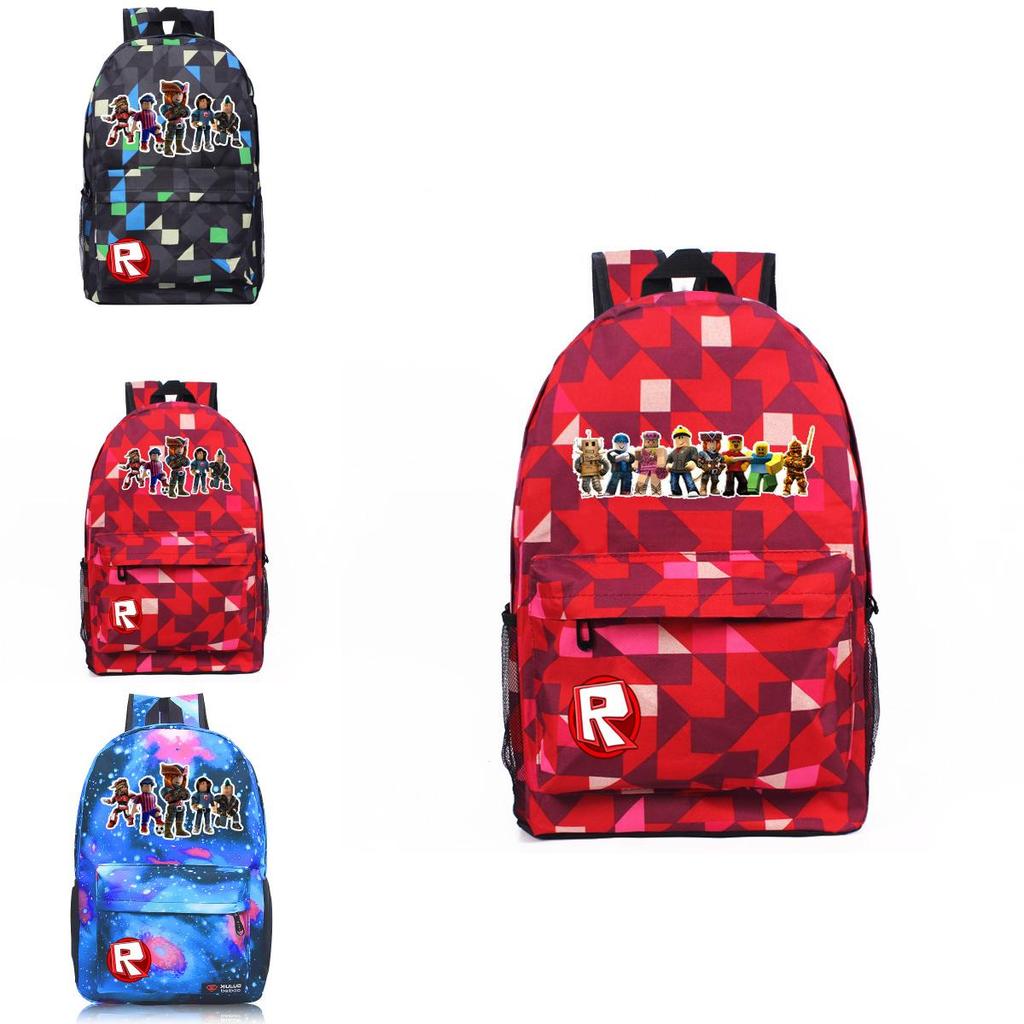 Awesome Starry Roblox Backpack For Kids With Large Capacity And Durable Material