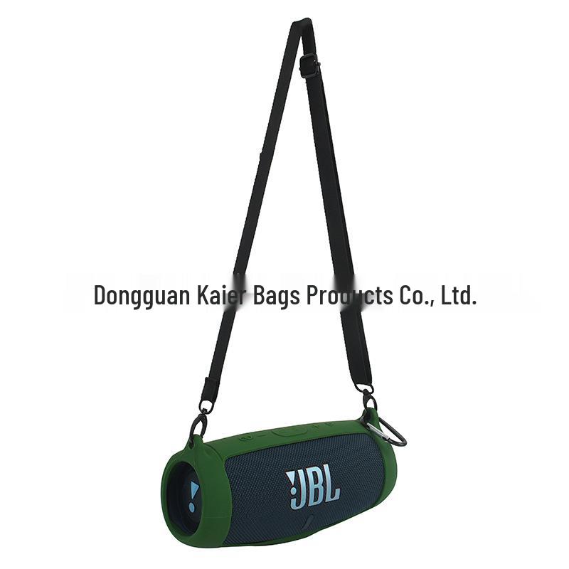 

Силиконовый защитный чехол JBL Charge 5 для Bluetooth-динамика - Shockwave 5-го поколения (Мягкий, Портативный) зелёный