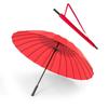 24-Rib Windproof Extra-Large Automatic Umbrella, Long Handle, for Men and Women, Customizable Logo