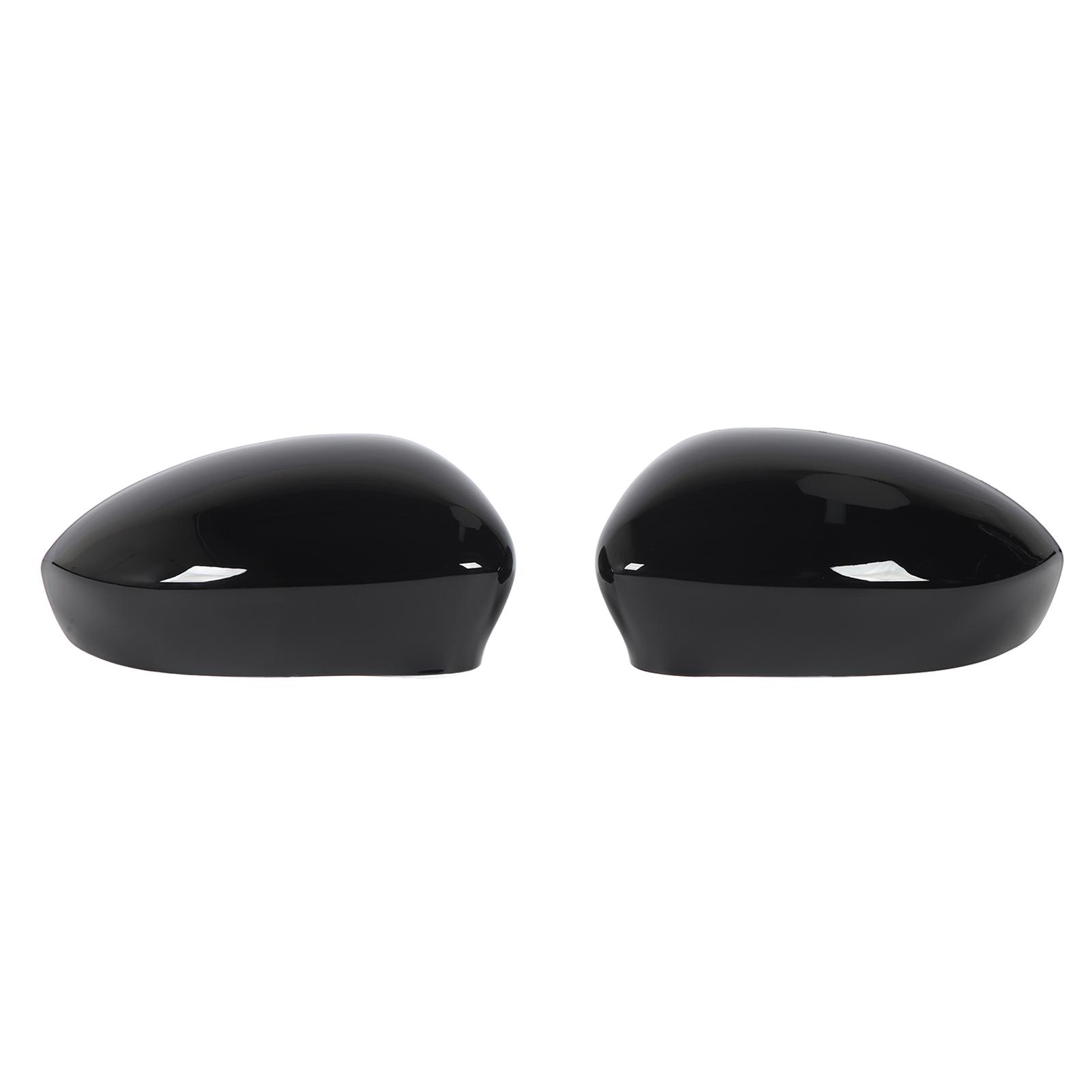 Car Door Side Rearview Mirror Cover Left Right Wing Mirror Cover Replacement for Fiat 500 2007 to 2020 Side Mirror Cover