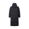 Li Ning Sports Lifestyle Series Anti-Static Hooded Logo Down Jacket Women Outerwear AYMV394-3