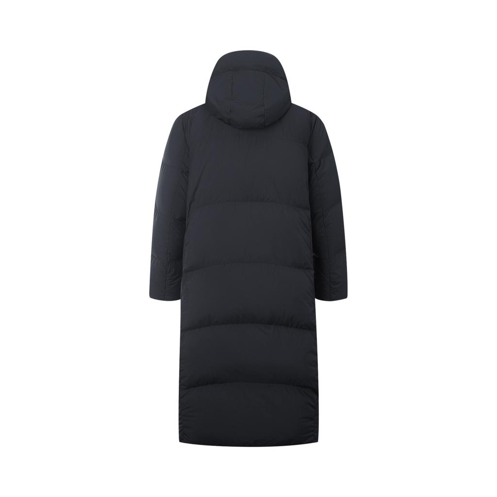 Li Ning Sports Lifestyle Series Anti-Static Hooded Logo Down Jacket Women Outerwear AYMV394-3