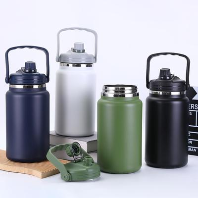 Large Capacity Space Kettle Outdoor Portable Portable Sports Kettle Stainless Steel Thermos Cup