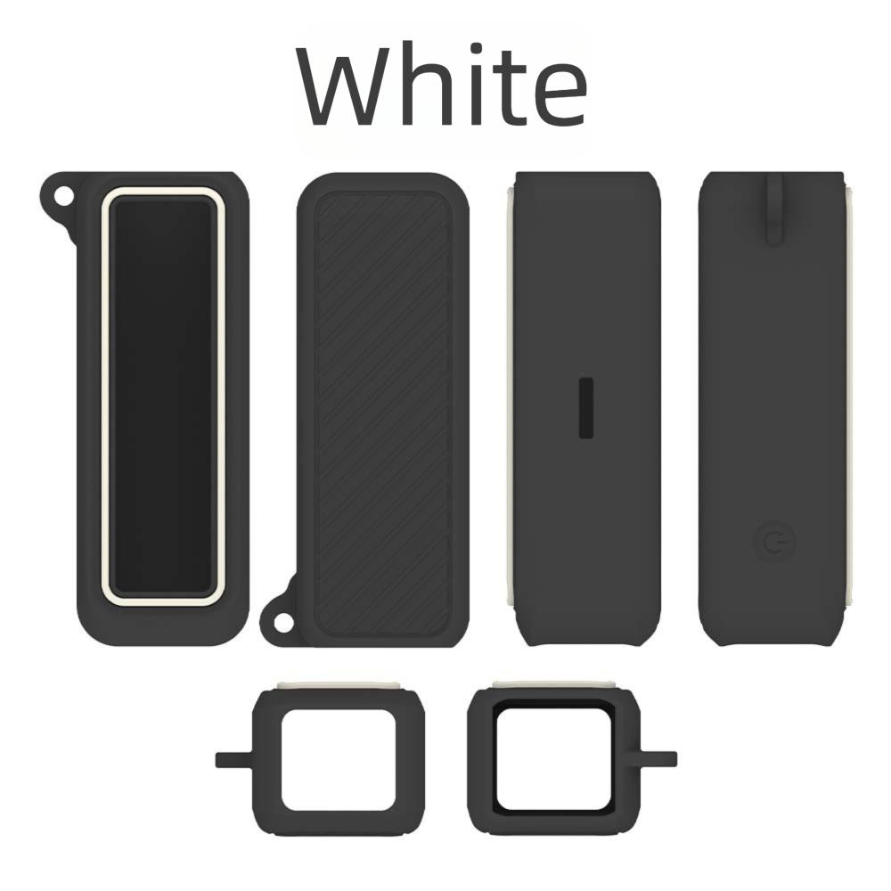 Shockproof Silicone Protective Case for Anker Prime Power Bank (20K, 220W) A110B Travel Daily Use белый