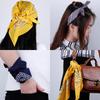 12Pcs Chic Unisex Floral Print Cycling Sport Square Bandana Head Scarf Headdress
