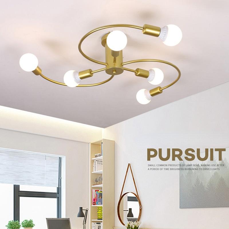 Nordic Dome Light Home Decoration Lighting6/8 Head Multi-pole Ceiling Light (bulb Not Included)