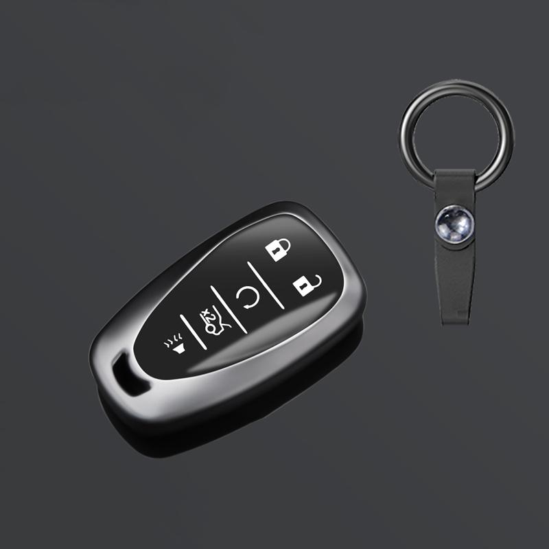 Tpu Car Remote Key Case Cover Shell For Chevrolet Chevy Malibu Camaro Cruze Traverse Spark Equinox Sonic Volt Bolt Accessories