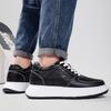 Lace-Up Men Elevator Walking Shoes All-match Increase Male Sneakers Genuine Leather Men Casual Shoes High Quality Men's Footwear